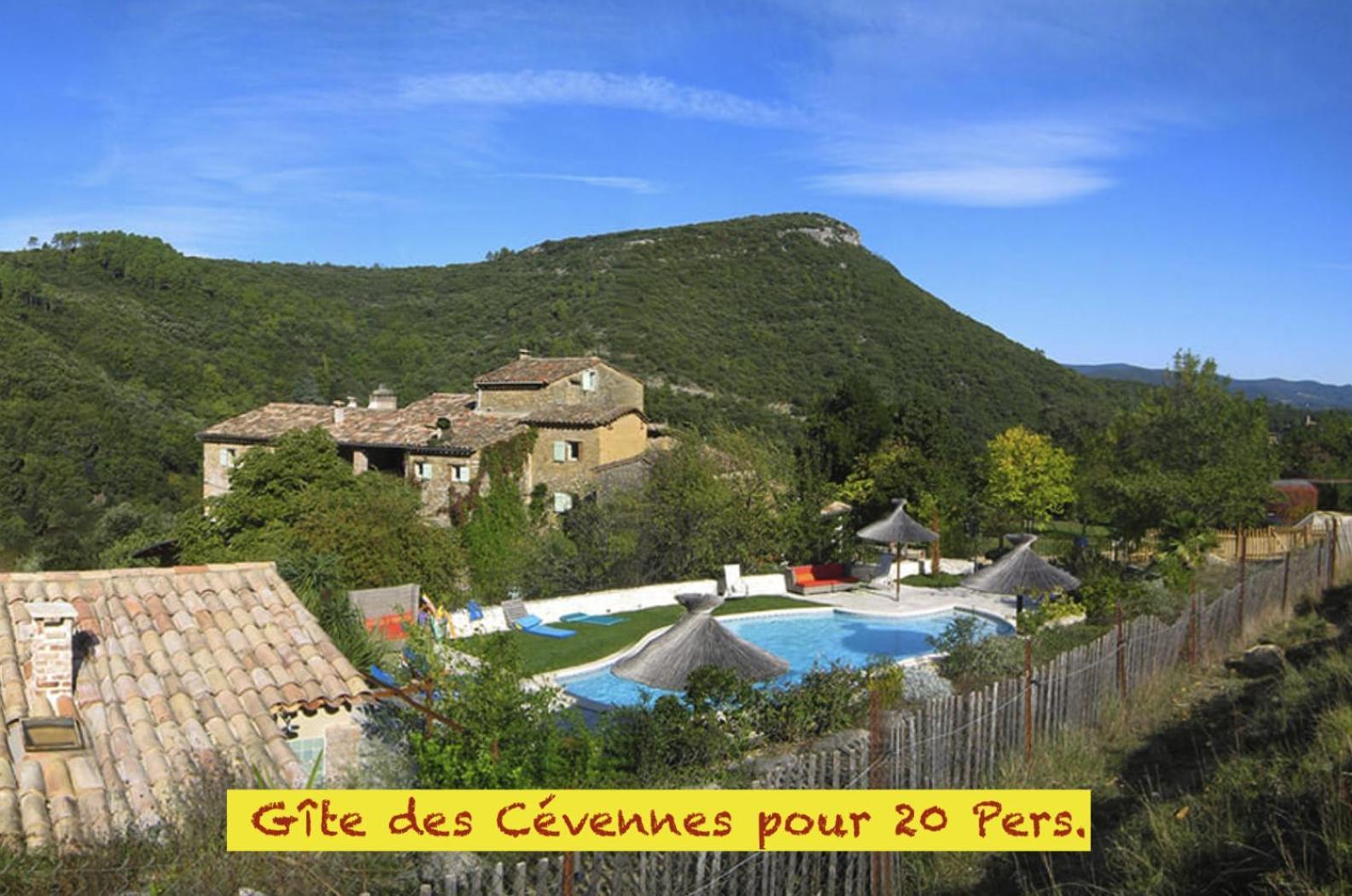 Mas Suejol Villa Anduze Exterior photo
